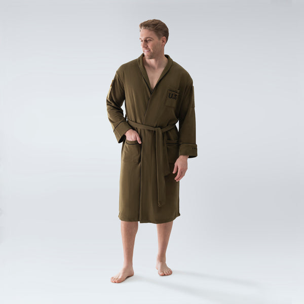 Butter Fleece Lined Robe, XXL Heather Blush